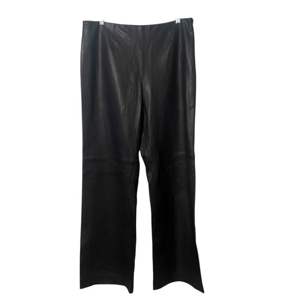 Rebecca Taylor Leather Ankle Pant Size 12 NWT - Picture 1 of 10